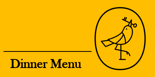 Dinner Menu
